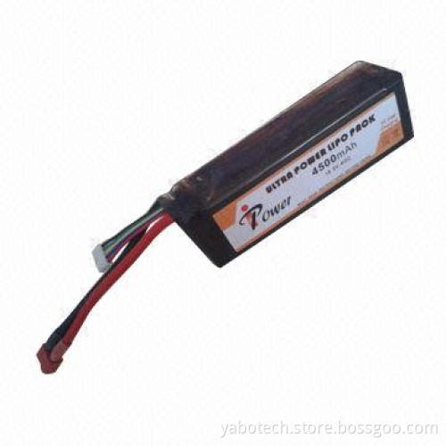 4.500mAh 40C 18.5V 4S Li-po Battery for Toys and Hobbies
